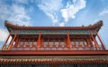 Traditional Chinese building under blue sky Royalty Free Stock Photo
