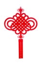 Traditional Chinese decorative knot, also known as Chinese knot, is typical folk arts of China