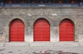 Traditional Chinese Door Royalty Free Stock Photo