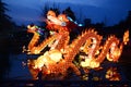 Traditional Chinese dragon lanterns