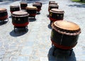 Traditional Chinese drums Royalty Free Stock Photo