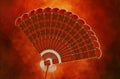 Traditional Chinese fan Royalty Free Stock Photo