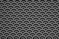 Traditional chinese fish scale pattern background 3D render