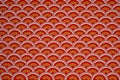 Traditional chinese fish scale pattern background 3D render