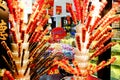 Traditional chinese fruit sweets in Beijing Royalty Free Stock Photo