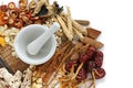 Traditional chinese herbal medicine Royalty Free Stock Photo