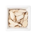 Traditional Chinese Medicine - Sliced ginseng (Panax ginseng) Royalty Free Stock Photo