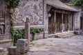 Traditional Chinese Old-style Garden and House