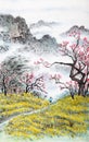 Traditional Chinese painting , landscape