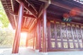 Traditional chinese pavilion closeup Royalty Free Stock Photo