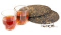 Traditional Chinese puer tea Royalty Free Stock Photo