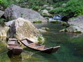 Traditional Chinese River Boats Royalty Free Stock Photo