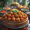 traditional chinese snacks assorted Royalty Free Stock Photo