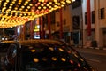 Traditional Chinese street lanterns decorations for Chinese New Year celebration Royalty Free Stock Photo