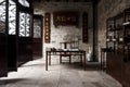 Traditional Chinese study room Royalty Free Stock Photo