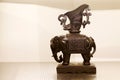 traditional Chinese style of bronze art Royalty Free Stock Photo