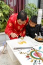 Traditional chinese sugar painting