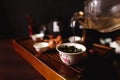 The Traditional Chinese tea ceremony. Royalty Free Stock Photo