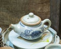 Traditional Chinese teapot Royalty Free Stock Photo