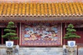 Traditional chinese temple exterior