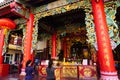 Traditional Chinese temple in Thailand. Kuan yim shrine.