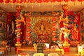 Traditional Chinese temple in Thailand, Name is Khun Samut Trawat temple. Kuan yim shrine.