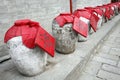 Traditional Chinese wine jar Royalty Free Stock Photo