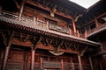 traditional chinese wooden architecture details