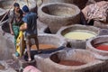 Traditional Chouara Tannery in Fez, Morocco