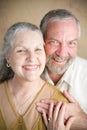 Traditional Christian Marriage - Seniors Royalty Free Stock Photo