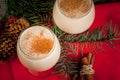 Traditional Christmas cocktail - Irish Cream or Cola de mono Royalty Free Stock Photo