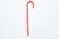 Traditional christmas edible decoration candy cane