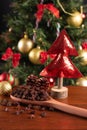 Traditional christmas food raisins. Christmas Party Decoration Royalty Free Stock Photo
