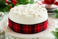 Traditional Christmas fruit cake