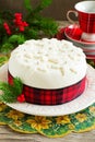 Traditional Christmas fruit cake