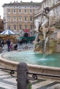 Christmas Market of Piazza Navona in Rome, Italy
