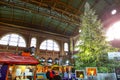 Traditional Christmas market in Zurich railway station, Switzerland