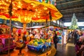 Traditional Christmas market in Zurich railway station, Switzerland