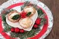 Traditional Christmas Mince Pies Royalty Free Stock Photo