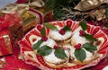 Traditional Christmas mincepies. Royalty Free Stock Photo