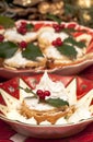 Traditional Christmas mincepies. Royalty Free Stock Photo