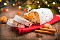 Traditional Christmas Stollen