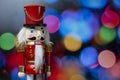 Traditional Christmas Wooden Nutcracker Royalty Free Stock Photo