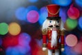 Traditional Christmas Wooden Nutcracker Royalty Free Stock Photo