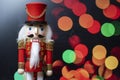 Traditional Christmas Wooden Nutcracker Royalty Free Stock Photo