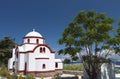 Traditional church at Nyssiros island in Greece