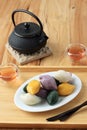 Traditional Chuseok Day Food, Korean Half Moon Shaped Rice Cake