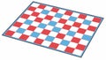 Traditional Classic Checkerboard Pattern Board Game Design, vector design Generative AI Royalty Free Stock Photo