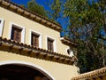 Traditional Spanish style house real estate Spain Royalty Free Stock Photo