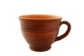 Traditional clay mug